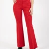 Vicolo Pantalone Elegante Flare Rosso -Couture per Lei vicolo pantalone elegante flare rosso1