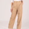 Vicolo Pantaloni Wide Leg Mélange Corda -Couture per Lei vicolo pantaloni wide leg m lange corda1