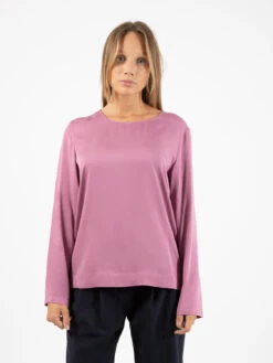 XACUS Blusa Elisa In Viscosa Rosa