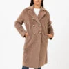 Cappotto Lungo Doppiopetto Nocciola -Couture per Lei zoe paris cappotto lungo doppiopetto nocciola1