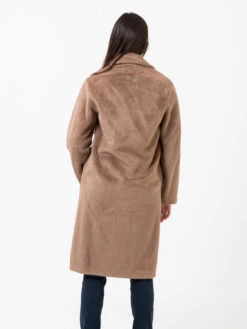 Cappotto Lungo Doppiopetto Nocciola -Couture per Lei zoe paris cappotto lungo doppiopetto nocciola3