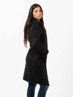 Giaccone Double-face Nero -Couture per Lei zoe paris eco montone nero 357mont nero2