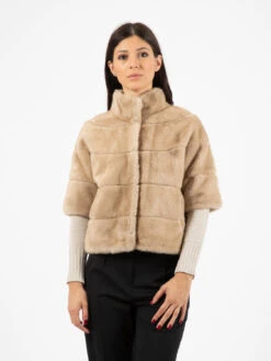 Ecopelliccia Maniche Corte Palomino