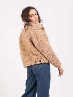 Giacca Orsetto Bouclé Pancake -Couture per Lei zoe paris giacca orsetto boucl pancake4